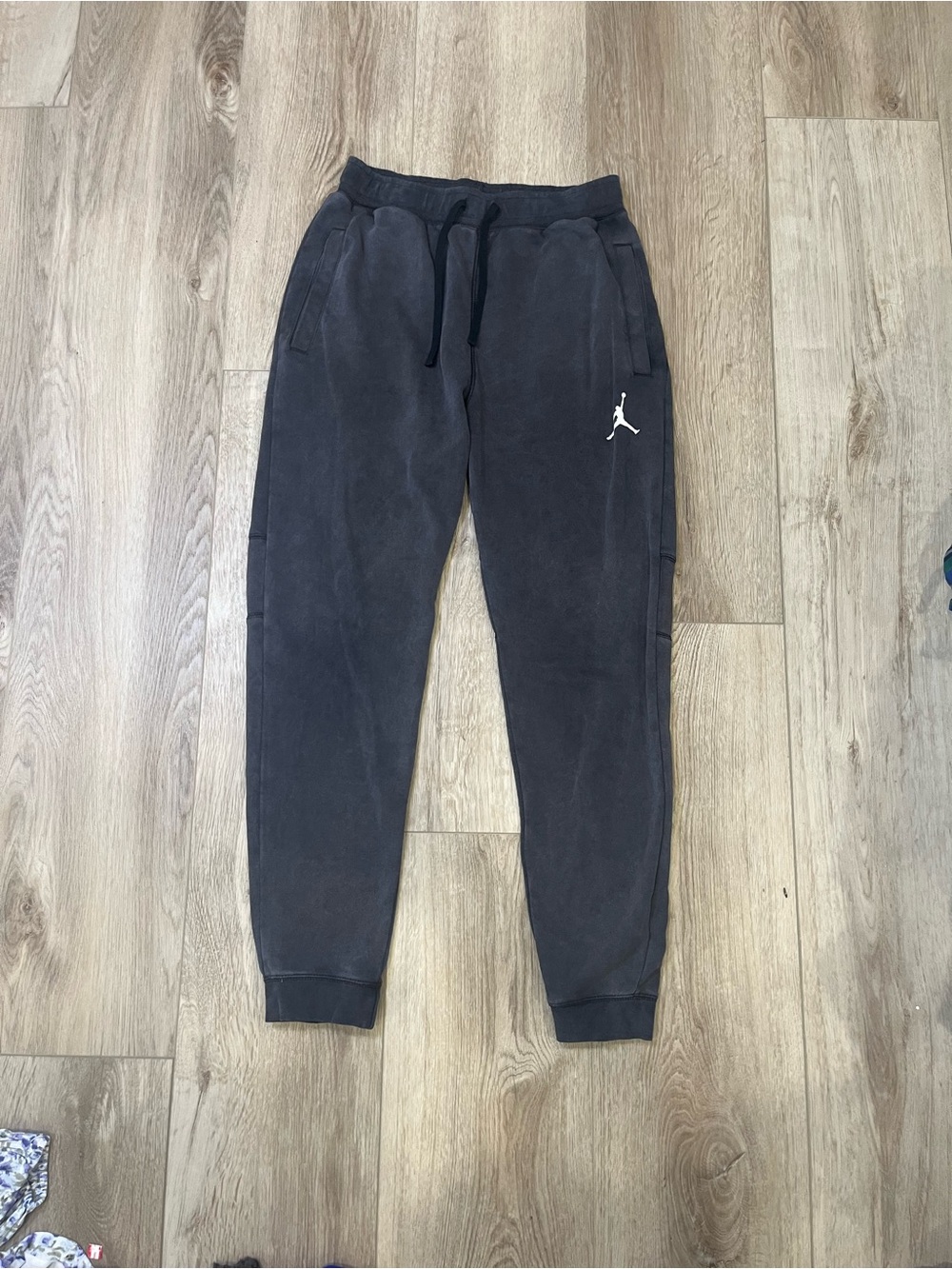 Jordan Charcoal/White Jumpman Fleece Sweatpants